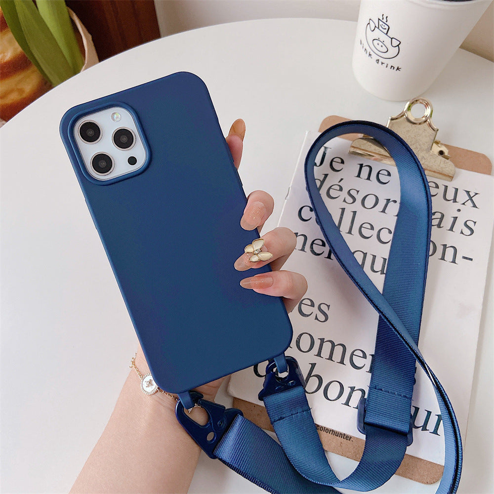 Silicone Crossbody Phone Case iphone 17