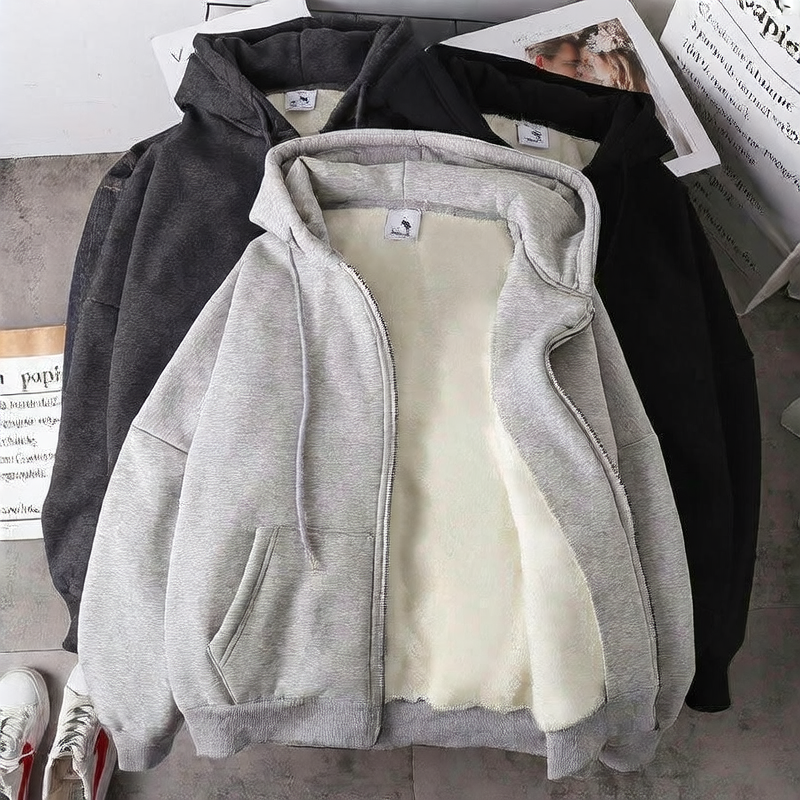 Jacket with Zipper Closure, Autumn / Winter Collection